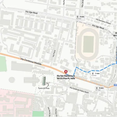 Hostly - Light And Wood Near The Tower - 100sqm, 6 Pax, 2 Bedrooms, Ac, Town Center * Pisa